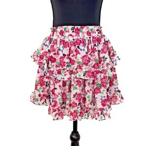 MISA Los Angeles‎ Womens Floral  Skirt Size XS